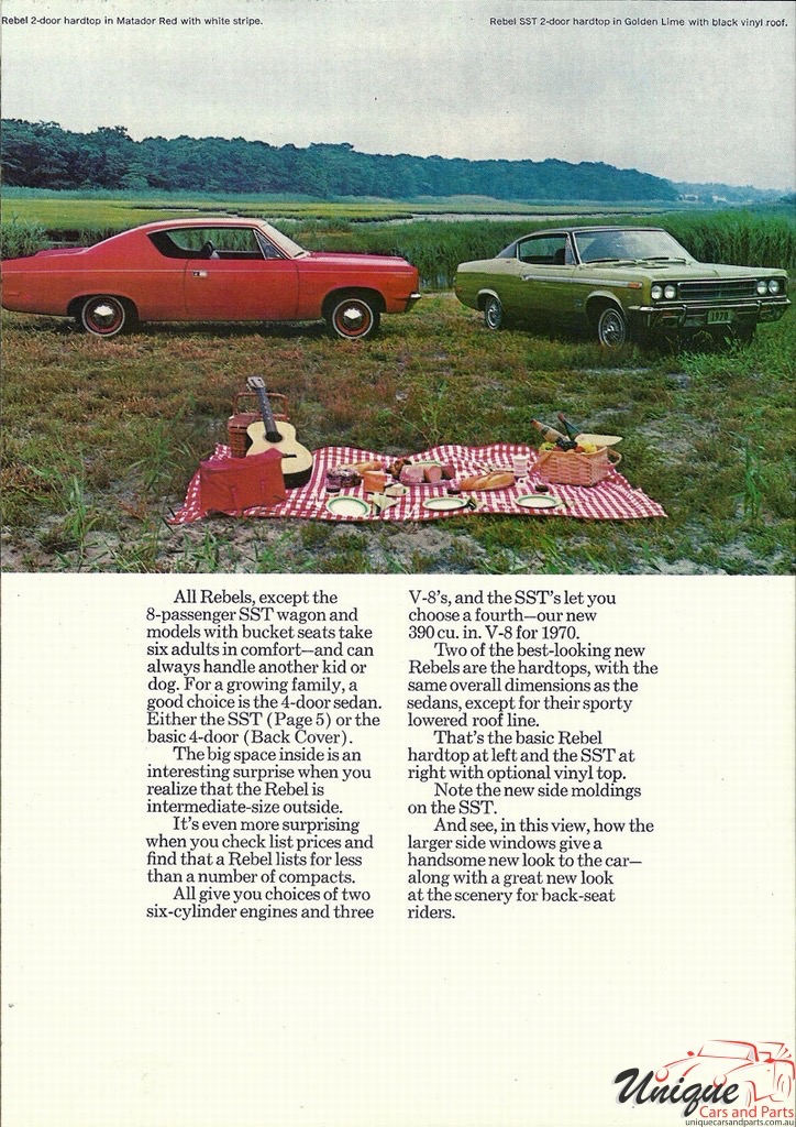 1970 AMC Full-Line All Models Brochure Page 6